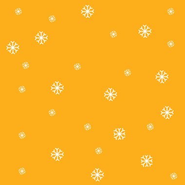 Kar taneleri vektör seamless modeli. Kar yağışı Noel tekrar zemin. Dikişsiz desen Noel kar yağışı, zemin kış kar tanesi illüstrasyon