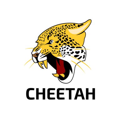 Çita maskot esport logosu tasarımı