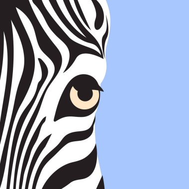 vektör deseni, kusursuz duvar kağıdı baskı derileri ve baş zebra silueti, parmak izi Afrikalı hayvan, dekorasyon 