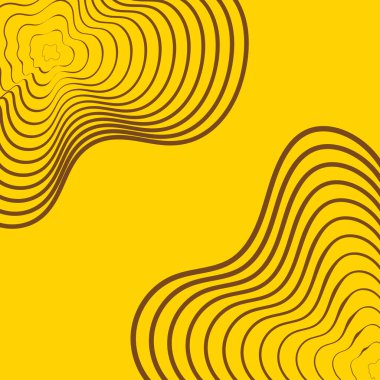 Topoğrafik haritalardaki arkaplan çizgileri, coğrafi harita desenleri. Kopya alanı ile birlikte sosyal medya hikayelerinin oluşturduğu bir vektör kümesi