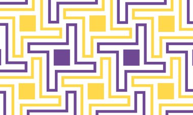 Kusursuz soyut geometrik desen. Vektör İllüstrasyonu. Yansıtıcı ışın anten arkaplanı.