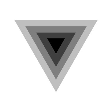 Üç boyutlu eğim arkaplanı. Kağıt, üçgen deseni katmanlar halinde keser. Üçgen renk deliğini bozar. Kart, kapak, afiş, poster, arkaplan, duvar için tasarım elemanı. Vektör illüstrasyonu.