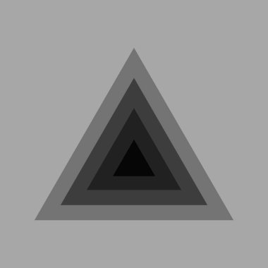 Üç boyutlu eğim arkaplanı. Kağıt, üçgen deseni katmanlar halinde keser. Üçgen renk deliğini bozar. Kart, kapak, afiş, poster, arkaplan, duvar için tasarım elemanı. Vektör illüstrasyonu.