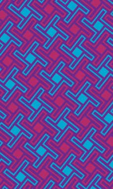 Kusursuz soyut geometrik desen. Dikey Vektör İllüstrasyonu. Yansıtıcı ışın anten arkaplanı.