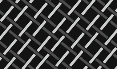 Kusursuz vektör dokuma şablonu, çapraz çizgileri olan doğrusal arkaplan, tekstil örülmüş tekrarlanan kiremit duvar kağıdı, mükemmel sade minimal tasarım.