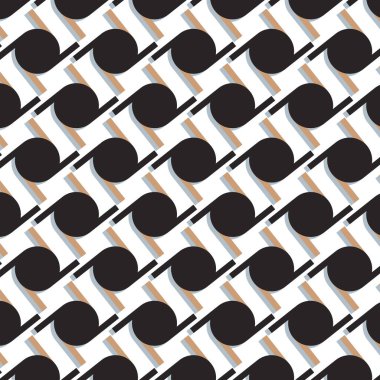 Çember desenli lüks arka plan geometrik tasarım soyut yuvarlak şekiller motifi. Kusursuz vektör grafik elementleri renkli doku. Modern geometrik dekorasyon tekstil kumaşı