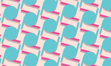 Çember desenli lüks arka plan geometrik tasarım soyut yuvarlak şekiller motifi. Kusursuz vektör grafik elementleri renkli doku. Modern geometrik dekorasyon tekstil kumaşı