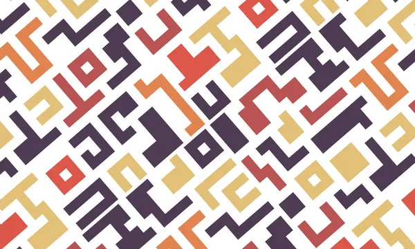 Renkli çizgilere sahip arka plan soyut stil mozaik düz tasarımı şekillendirir.