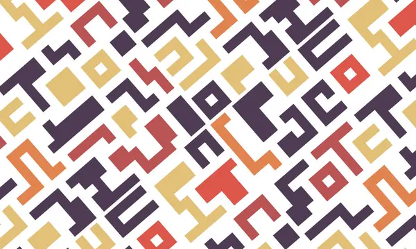 Renkli çizgilere sahip arka plan soyut stil mozaik düz tasarımı şekillendirir.
