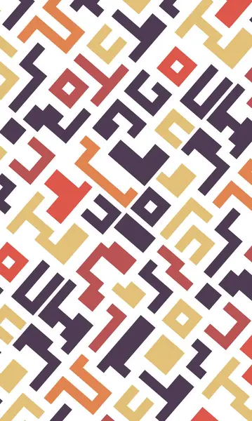 Renkli çizgilere sahip arka plan soyut stil mozaik düz tasarımı şekillendirir.