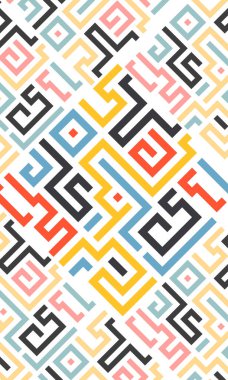 Renkli çizgili, kusursuz vektör kalıpları. Soyut dikişsiz desen, geometrik arkaplan, basit stil tekstil, afişler, duvar kağıtları, ambalajlar için harika. vektör tasarımı.