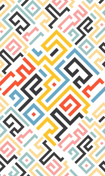 Renkli çizgili, kusursuz vektör kalıpları. Soyut dikişsiz desen, geometrik arkaplan, basit stil tekstil, afişler, duvar kağıtları, ambalajlar için harika. vektör tasarımı.