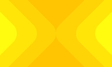 Sarı soyut arkaplan. Dinamik şekiller kompozisyonu. Sancaklar, sunum şablonları ve sosyal medya için vektör illüstrasyonu.