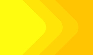 Sarı soyut arkaplan. Dinamik şekiller kompozisyonu. Sancaklar, sunum şablonları ve sosyal medya için vektör illüstrasyonu.