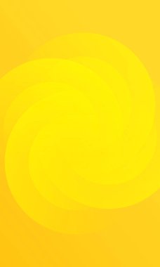 Sarı eğimli soyut arkaplan. Dairesel dairesel şekiller kompozisyon uzayı. Arka plan için uygun, iniş sayfası, duvar kağıdı, ev ekranı, tema. vektör 10