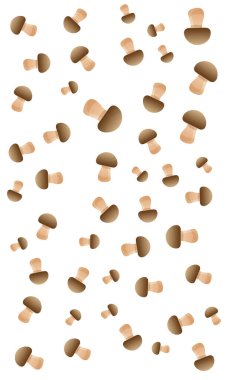 Arkaplan desenli, düz kahverengi mantarlı.