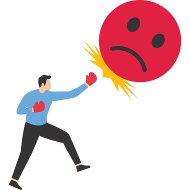 Stres ve endişenin, duygusal sorunun, belirsizliğin ya da iş, depresyon ya da zihinsel hastalığın, hüzünlü ve stresli konseptin üstesinden gel..