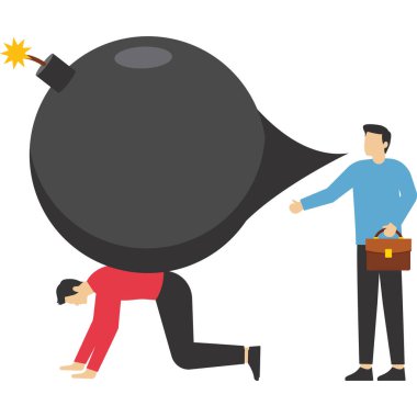 İş adamı başka bir adamı taciz ediyor. Kelimeler üzerine bomba gibi düşecekti..