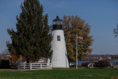 Havre de Grace Maryland 'deki Concord Point Deniz Feneri