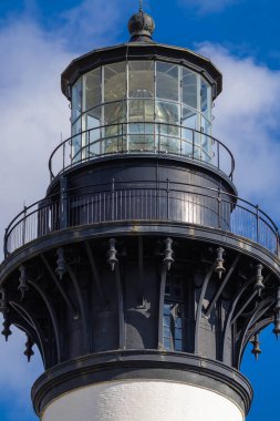 Bodie Adası Deniz Feneri Cupola 'nın Yakın Çekimi