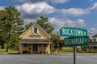 Harriet Tubman 'ın yaralandığı Maryland' in doğu kıyısındaki Bucktown General Store 'da