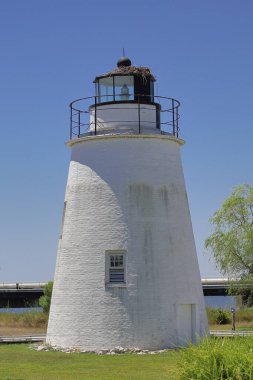 Piney Point Deniz Feneri Güney Maryland Portre Oryantasyonu