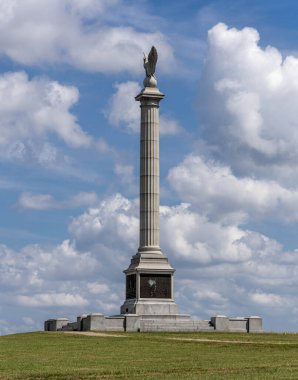 New York Anıtı 'nın Antietam Ulusal Savaş Alanı Sharpsburg Maryland ABD portresi versiyonu.