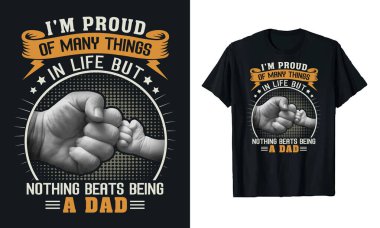 Father's Day quotes t-shirt design, Dad t shirt design, happy Father's day t shirt, father daughter, Typography t-shirt, mug design template, gift for dad. papa's t-shirt design, happy dad. clipart