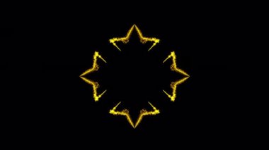 4K altın parçacıkları ve parıltılar. Patlama havai fişekleri. Soyut optik liflerin patlaması. Kompleks Ağ 'ın İçinde Renkli Elektrik Sinyalleri Akıyor. Giriş açıcı. Logo teşhircisi. Alfa kanalı