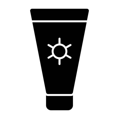 güzellik ve kozmetik çizgisi vektör simgesi.