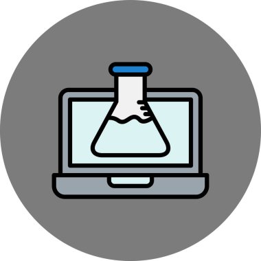 vektör dizüstü simgesi illüstrasyonu