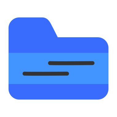 belge dosya simgesi vektör illüstrasyonu