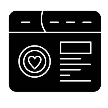 seo modern simgesinin vektör illüstrasyonu