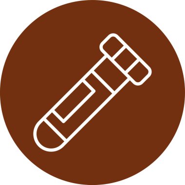 Bir termometre simgesinin vektör çizimi