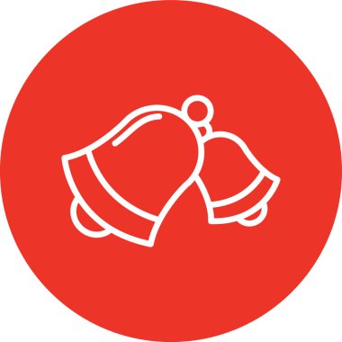 Noel çanı, basit vektör tasarımı