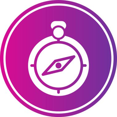 vektör pusula resimlemesi