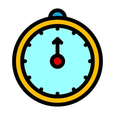 Kronometre Web simgesi basit tasarım