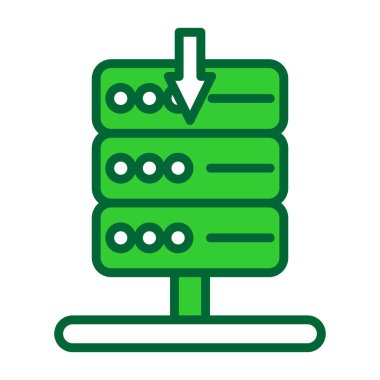 Modern simgenin vektör illüstrasyonu