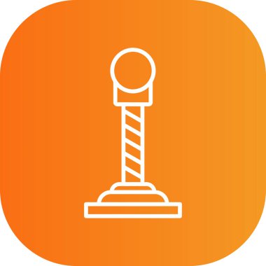 Güzel Hammer vektör satırı simgesi