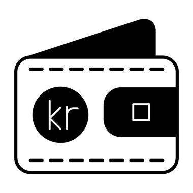 Para için. Web simgesi basit illüstrasyon