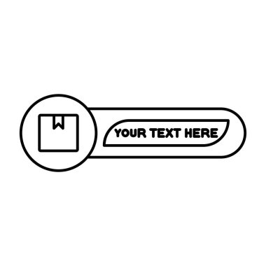 Seo simgesinin vektör illüstrasyonu