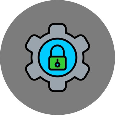 vektör kilidi resimleme