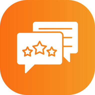 Yıldız simgesinin vektör illüstrasyonu