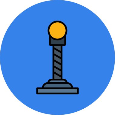 trafik ışığı vektör simgesi