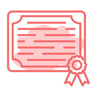 Rozet simge vektör çizim