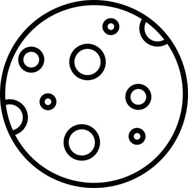 Yemek. Web simgesi basit illüstrasyon