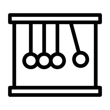 oyun vektörü ince çizgi simgesi