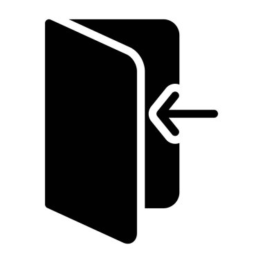 belge simgesi vektör illüstrasyon tasarımı