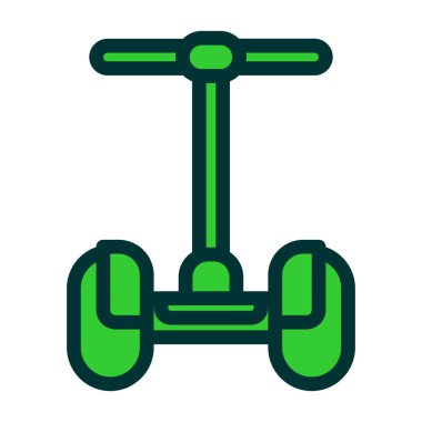 Bir spor salonu simgesinin vektör çizimi