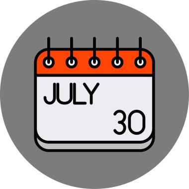 Tarih simgesine sahip takvim